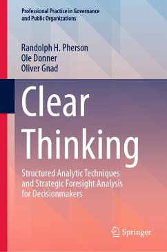 Clear Thinking (eBook, PDF) - Pherson, Randolph H.; Donner, Ole; Gnad, Oliver