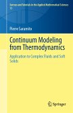Continuum Modeling from Thermodynamics (eBook, PDF)