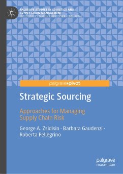 Strategic Sourcing (eBook, PDF) - Zsidisin, George A.; Gaudenzi, Barbara; Pellegrino, Roberta