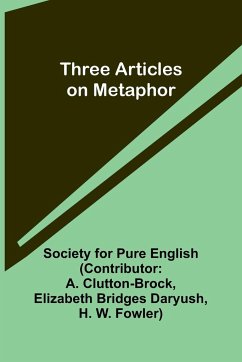 Three Articles on Metaphor - English, Society For