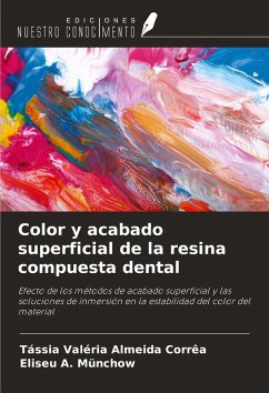 Color y acabado superficial de la resina compuesta dental Cover Color y acabado superficial de la resina compuesta dental