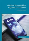 Gestión de contenidos digitales. IFCD009PO