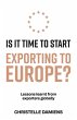 Is It Time to Start Exporting to Europe? - Bild 1
