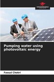 Pumping water using photovoltaic energy