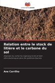 Relation entre le stock de litière et le carbone du sol