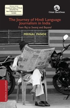 The Journey of Hindi Language Journalism in India - Pande, Mrinal