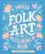 Modern Folk Art Coloring Book - Bild 1