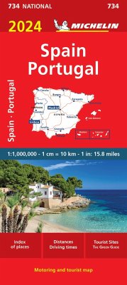 Spain & Portugal 2024 - Michelin National Map 734 - Michelin