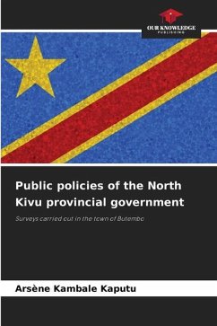 Public policies of the North Kivu provincial government - Kambale Kaputu, Arsène