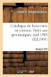 Catalogue de livres rares ou curieux.... - Bild 1