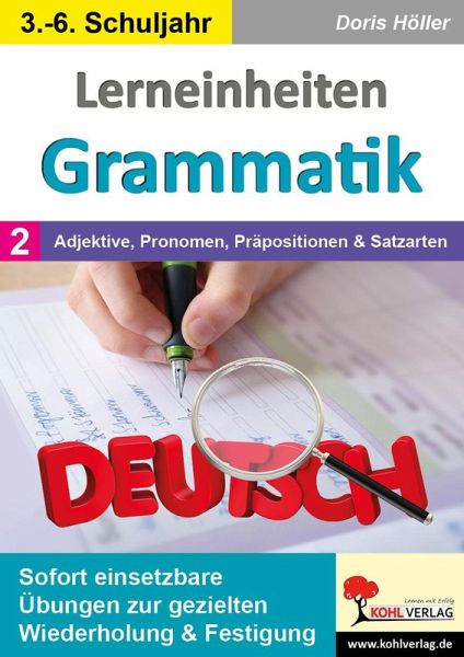 Lerneinheiten Grammatik / Band 2: Adjektive, Pronomen, Präpositionen und Satzarten (eBook, PDF)