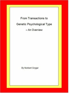 Cover From Transactions to Genetic Psychological Type - an Overview (eBook, ePUB)