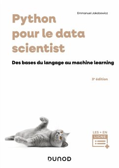 Cover Python pour le data scientist - 3e éd. (eBook, ePUB)