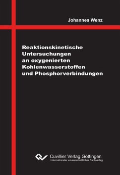 Cover Reaktionskinetische Untersuchungen an oxygenierten Kohlenwasserstoffen und Phosphorverbindungen (eBook, PDF)