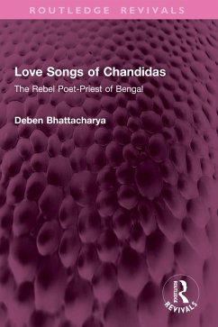 Cover Love Songs of Chandidas (eBook, PDF)