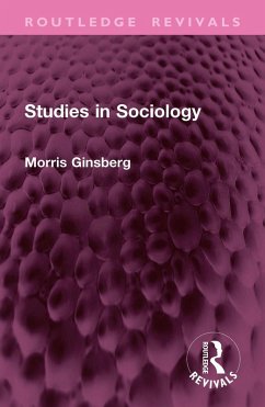 Cover Studies in Sociology (eBook, PDF)