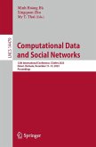 Computational Data and Social Networks (eBook, PDF)