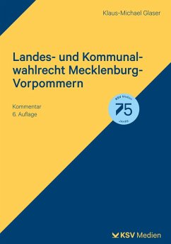 Cover Landes- und Kommunalwahlrecht Mecklenburg-Vorpommern (eBook, PDF)