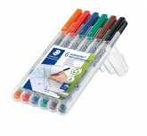 Mars Lumocolor Schreib- und Zeichbedarf Lumocolor 311 non-permanent Universalstift S, 6er Set Mars Lumocolor Schreib- und Zeichbedarf Lumocolor 311 non-permanent Universalstift S, 6er Set