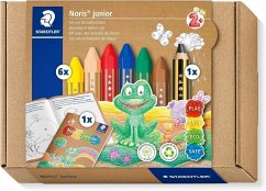 Noris junior Schreib- und Zeichbedarf Noris junior 61 C1, Gemischtes Set Malaktivitäten für Kleinkinder