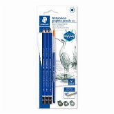 Mars Schreib- und Zeichbedarf Mars Lumograph aquarell, wasservermalbare Bleistifte, 3er Set Mars Schreib- und Zeichbedarf Mars Lumograph aquarell, wasservermalbare Bleistifte, 3er Set