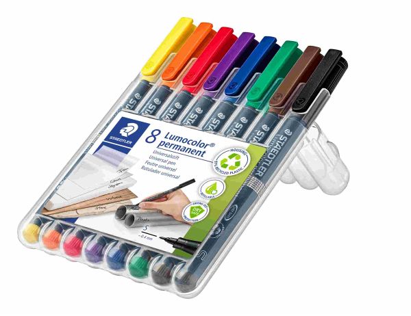 Mars Lumocolor Schreib- und Zeichbedarf Lumocolor 313 permanent Universalstift S, 8er Set Mars Lumocolor Schreib- und Zeichbedarf Lumocolor 313 permanent Universalstift S, 8er Set
