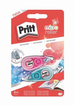 Cover Pritt Kleben Pritt Korrektur Micro Roller, 2 × 5 mm, pink und blau
