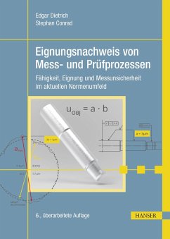 Eignungsnachweis von Mess- und Prüfprozessen (eBook, PDF) - Dietrich, Edgar; Conrad, Stephan