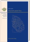 Historisch-epische Texte (eBook, PDF)