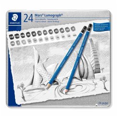 Cover Mars Schreib- und Zeichbedarf Mars Lumograph 100 Zeichenbleistift, 24er Set