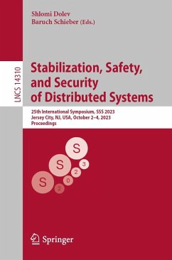 Stabilization, Safety, and Security of Distributed Systems (eBook, PDF)