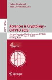 Advances in Cryptology - CRYPTO 2023 (eBook, PDF) Advances in Cryptology - CRYPTO 2023 (eBook, PDF)