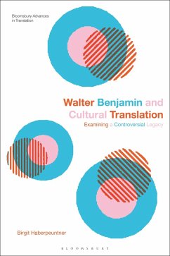 Cover Walter Benjamin and Cultural Translation (eBook, ePUB)
