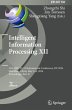 Intelligent Information Processing XII - Bild 1