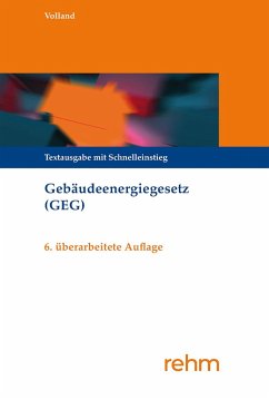 Gebäudeenergiegesetz (GEG) - Volland, Johannes