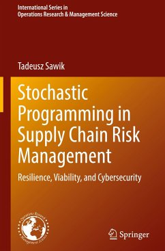 Stochastic Programming in Supply Chain Risk Management - Sawik, Tadeusz