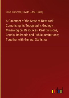 A Gazetteer of the State of New-York: Comprising Its Topography, Geology, Mineralogical Resources, Civil Divisions, Canals, Railroads and Public Institutions; Together with General Statistics