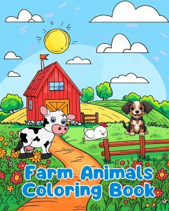 Farm Animals Coloring Book - Sauseda, Sancha