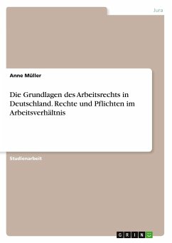 Die Grundlagen des Arbeitsrechts in Deutschland. Rechte und Pflichten im Arbeitsverhältnis - Müller, Anne