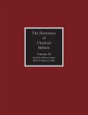 The Dictionary of Classical Hebrew, Volume IX