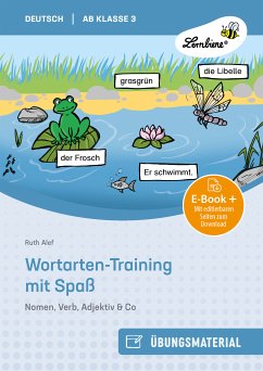 Wortarten-Training mit Spaß - Nomen, Verb, (eBook, PDF) - Alef, Ruth