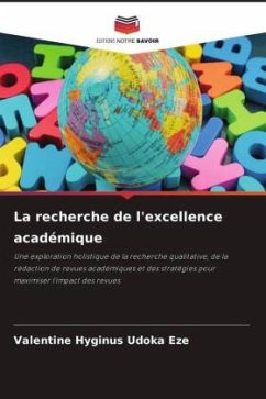 La recherche de l'excellence académique - Udoka Eze, Valentine Hyginus