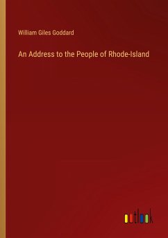 An Address to the People of Rhode-Island