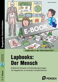 Lapbooks: Der Mensch (eBook, PDF) - Kirschbaum, Klara