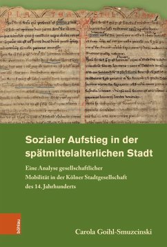 Cover Sozialer Aufstieg in der spätmittelalterlichen Stadt (eBook, PDF)