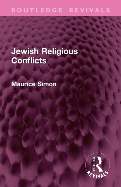 Jewish Religious Conflicts (eBook, ePUB) Jewish Religious Conflicts (eBook, ePUB)