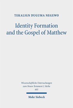 Identity Formation and the Gospel of Matthew (eBook, PDF) - Negewo, Tekalign Duguma