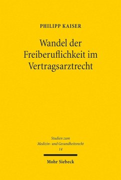 Cover Wandel der Freiberuflichkeit im Vertragsarztrecht (eBook, PDF)