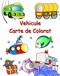 Cover Vehicule Carte de Colorat