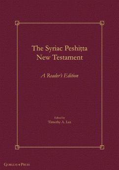 The Syriac Peshi¿ta New Testament